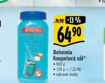 Albert Bohemia koupelová sůl nabídka