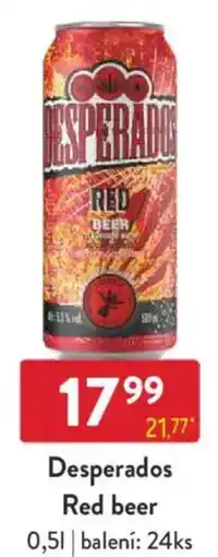 Qanto Desperados Red beer nabídka