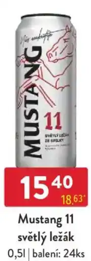 Qanto Mustang 11 světlý ležák nabídka