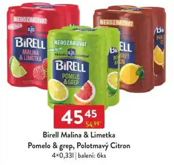 Qanto Birell Malina & Limetka Pomelo & grep, Polotmavý Citron nabídka
