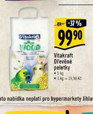 Vitakraft dřevěné peletky