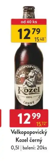 Qanto Velkopopovický Kozel černý nabídka