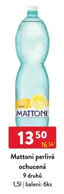 Qanto Mattoni perlivá ochucená nabídka