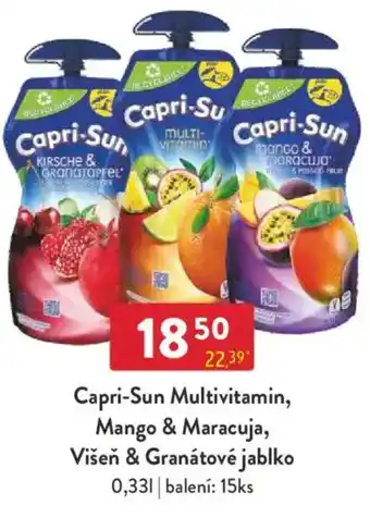 Qanto Capri-Sun Multivitamin, Mango & Maracuja, Višeň & Granátové jablko nabídka