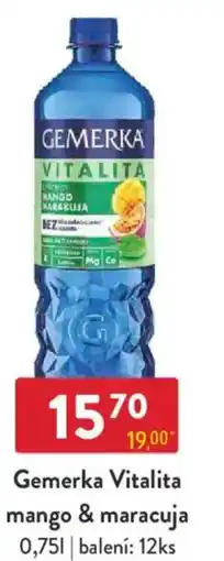 Qanto Gemerka Vitalita mango & maracuja nabídka