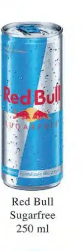Qanto Red Bull Sugarfree nabídka