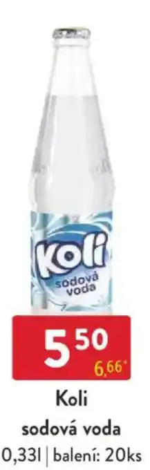 Qanto Koli sodová voda nabídka