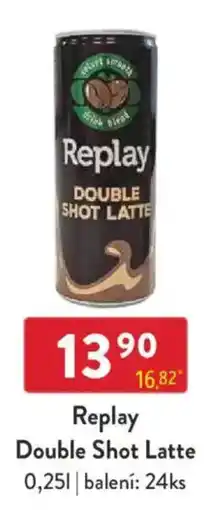 Qanto Replay Double Shot Latte nabídka