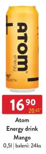 Qanto Atom Energy drink Mango nabídka