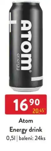 Qanto Atom Energy drink nabídka
