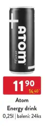 Qanto Atom Energy drink nabídka