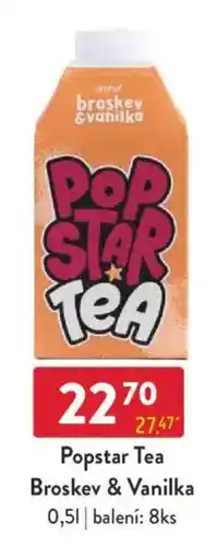 Qanto Popstar Tea Broskev & Vanilka nabídka