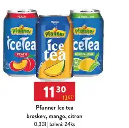 Qanto Pfanner Ice tea broskev, mango, citron nabídka