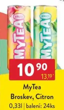 Qanto MyTea Broskev, Citron nabídka