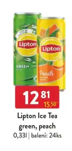 Qanto Lipton Ice Tea green, peach nabídka