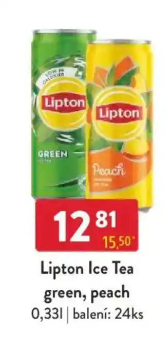 Qanto Lipton Ice Tea green, peach nabídka