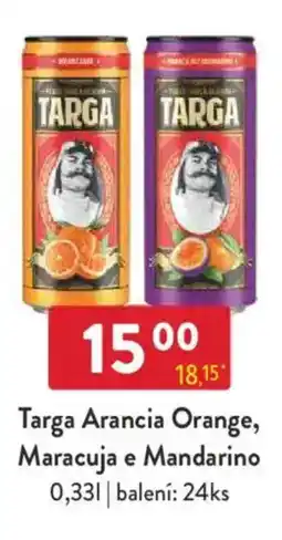 Qanto Targa Arancia Orange, Maracuja e Mandarino nabídka