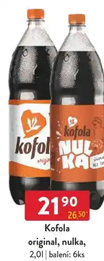 Qanto Kofola original, nulka nabídka