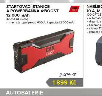 Startovací stanice a powerbanka x-boost 12000 mah