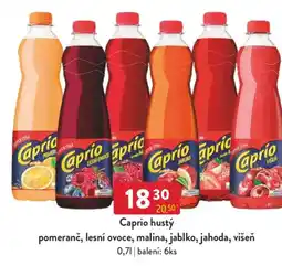Qanto Caprio hustý pomeranč, lesní ovoce, malina, jablko, jahoda, višeň nabídka