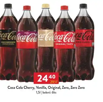 Qanto Coca Cola Cherry, Vanilla, Original, Zero, Zero Zero nabídka