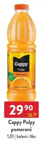 Qanto Cappy Pulpy pomeranč nabídka