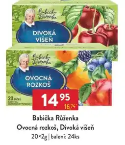 Qanto Babička Růženka Ovocná rozkoš, Divoká višeň nabídka
