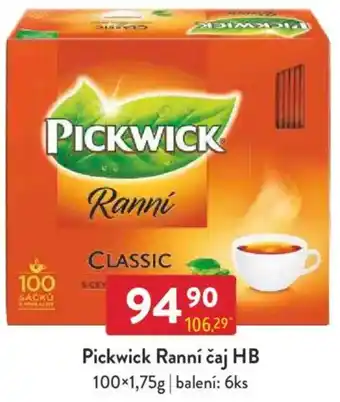 Qanto Pickwick Ranní čaj HB nabídka