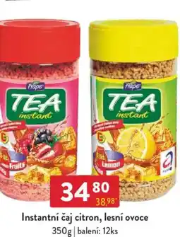 Qanto Instantní čaj citron, lesní ovoce nabídka