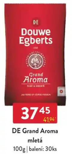 Qanto DE Grand Aroma mletá nabídka