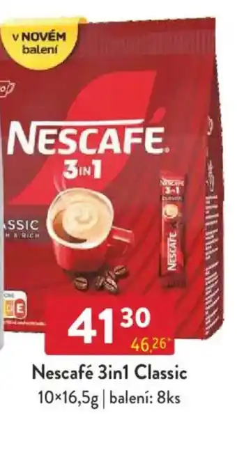 Qanto Nescafé 3in1 Classic nabídka