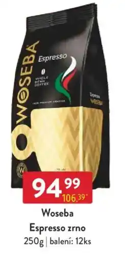 Qanto Woseba Espresso zrno nabídka