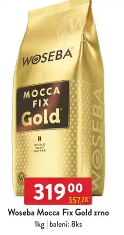 Qanto Woseba Mocca Fix Gold zrno nabídka