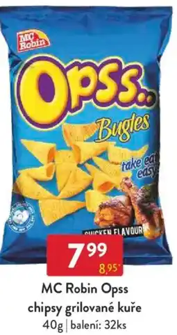 Qanto MC Robin Opss chipsy grilované kuře nabídka