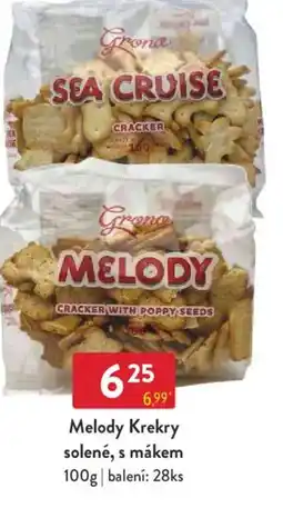 Qanto Melody Krekry solené, s mákem nabídka
