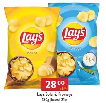 Qanto Lay's Solené, Fromage nabídka