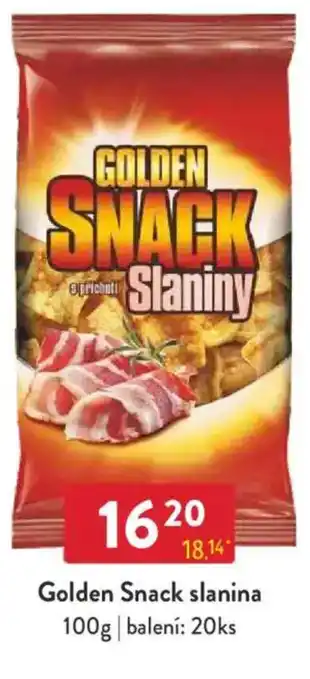 Qanto Golden Snack slanina nabídka