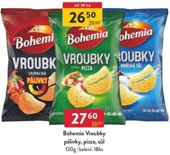 Qanto Bohemia Vroubky pálivky, pizza, sůl nabídka