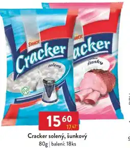 Qanto Cracker solený, šunkový nabídka