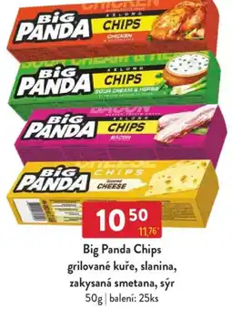 Qanto Big Panda Chips grilované kuře, slanina, zakysaná smetana, sýr nabídka