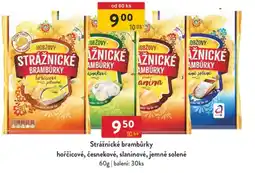 Qanto Strážnické brambůrky hořčicové, česnekové, slaninové, jemně solené nabídka