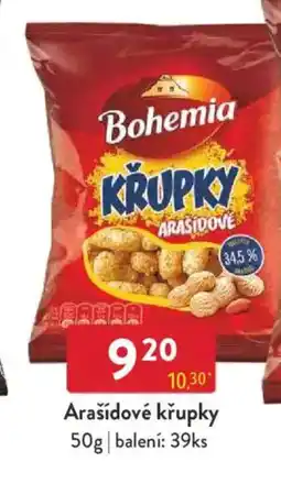 Qanto Bohemia Arašídové křupky nabídka