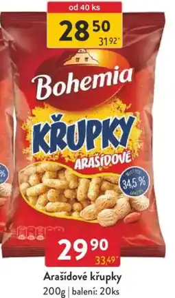 Qanto Bohemia Arašídové křupky nabídka
