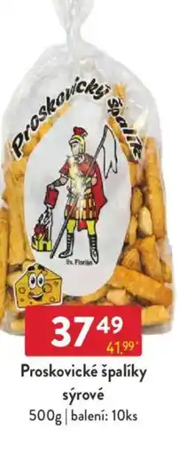Qanto Proskovické špalíky sýrové nabídka