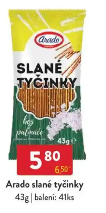 Qanto Arado slané tyčinky nabídka