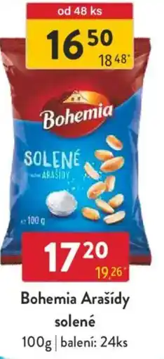 Qanto Bohemia Arašídy solené nabídka