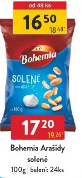 Qanto Bohemia Arašídy solené nabídka