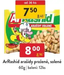 Qanto ArRashid arašídy pražené, solené nabídka