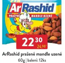 Qanto ArRashid pražené mandle uzené nabídka