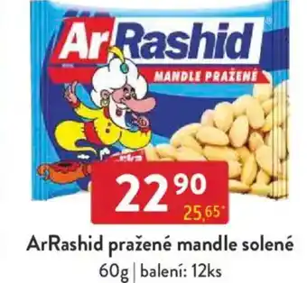Qanto ArRashid pražené mandle solené nabídka
